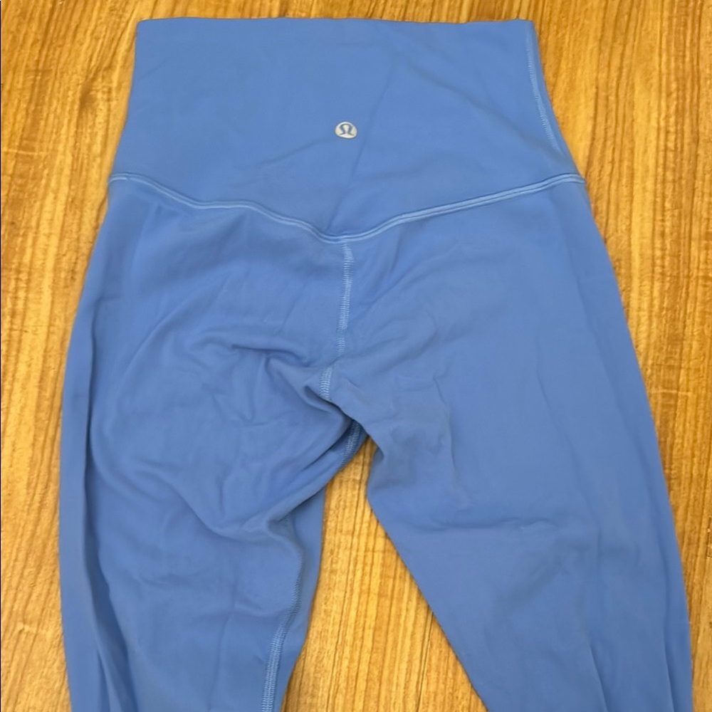 Lululemon Blue High-Waisted Leggings